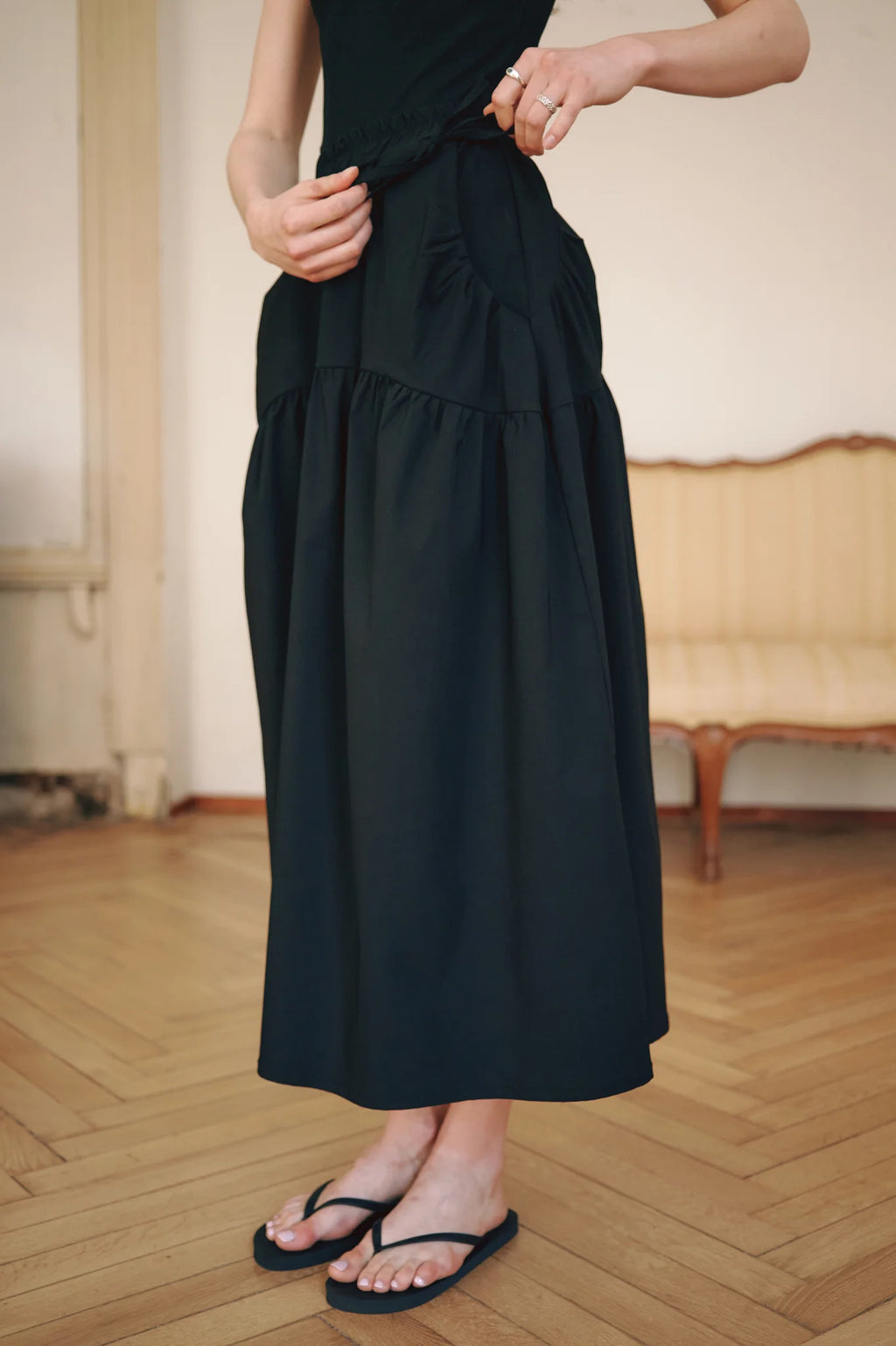 Black Penelope Skirt