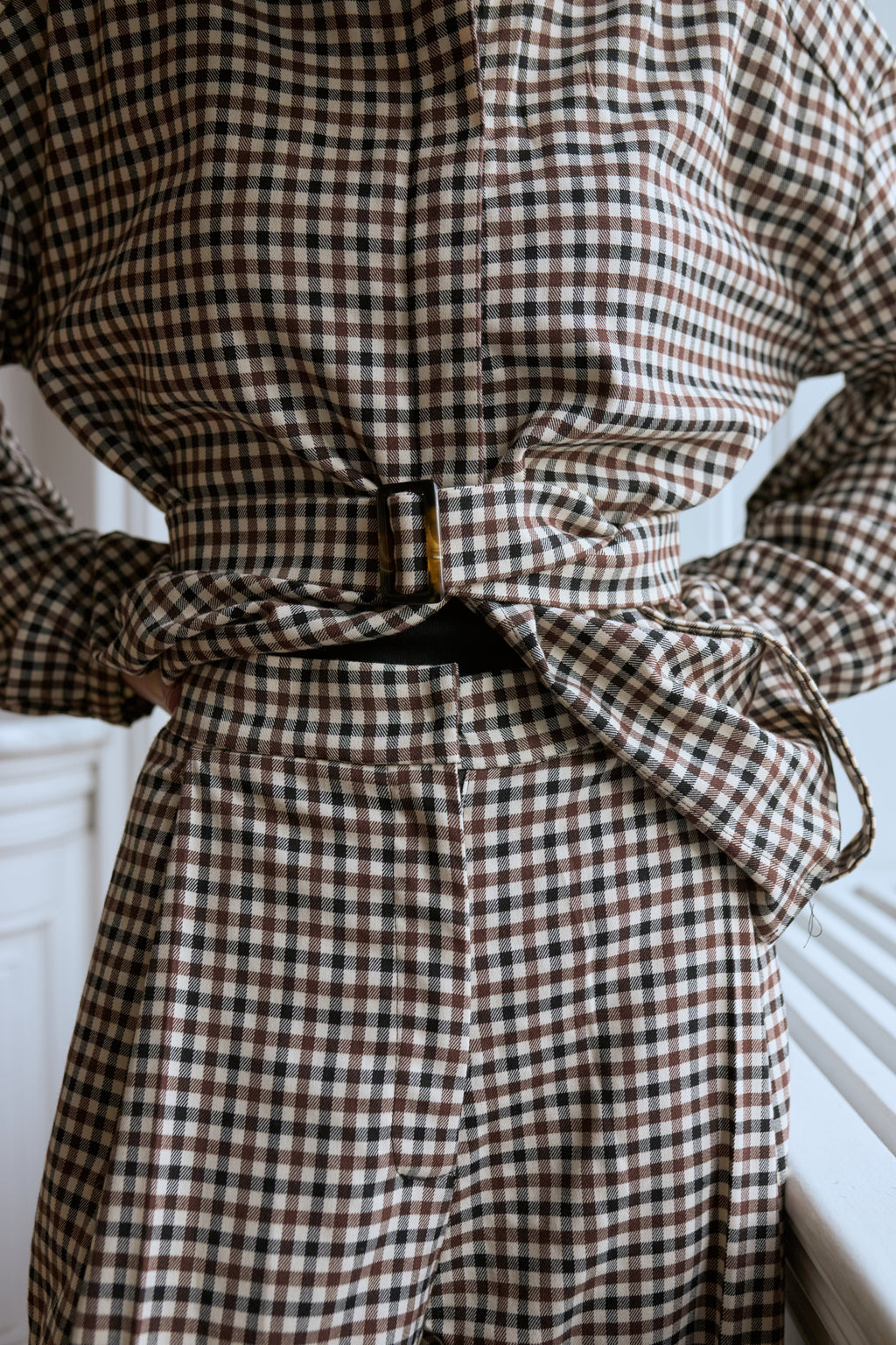 Elsa Shirt with a Belt