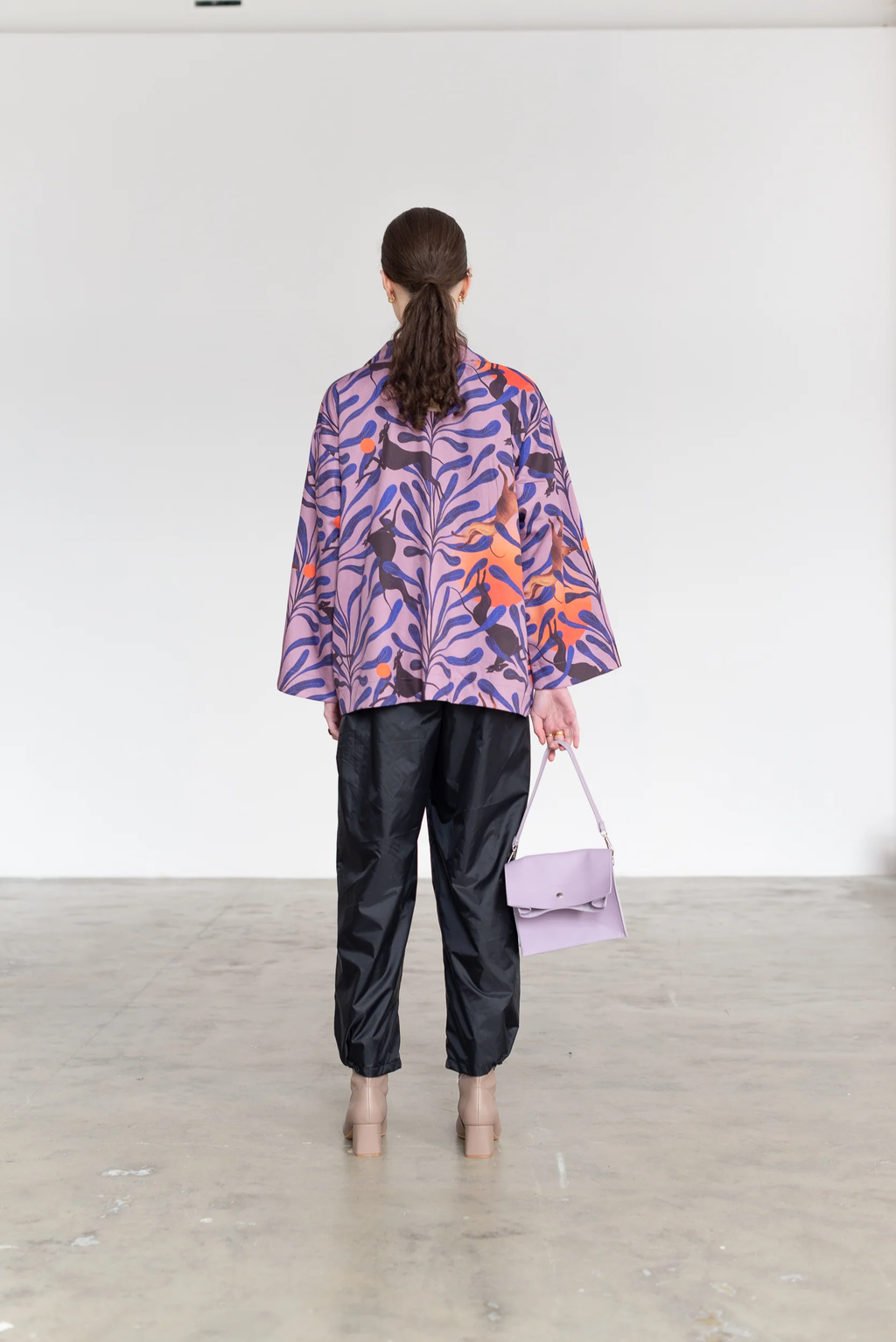 Greyhound Night Kimono