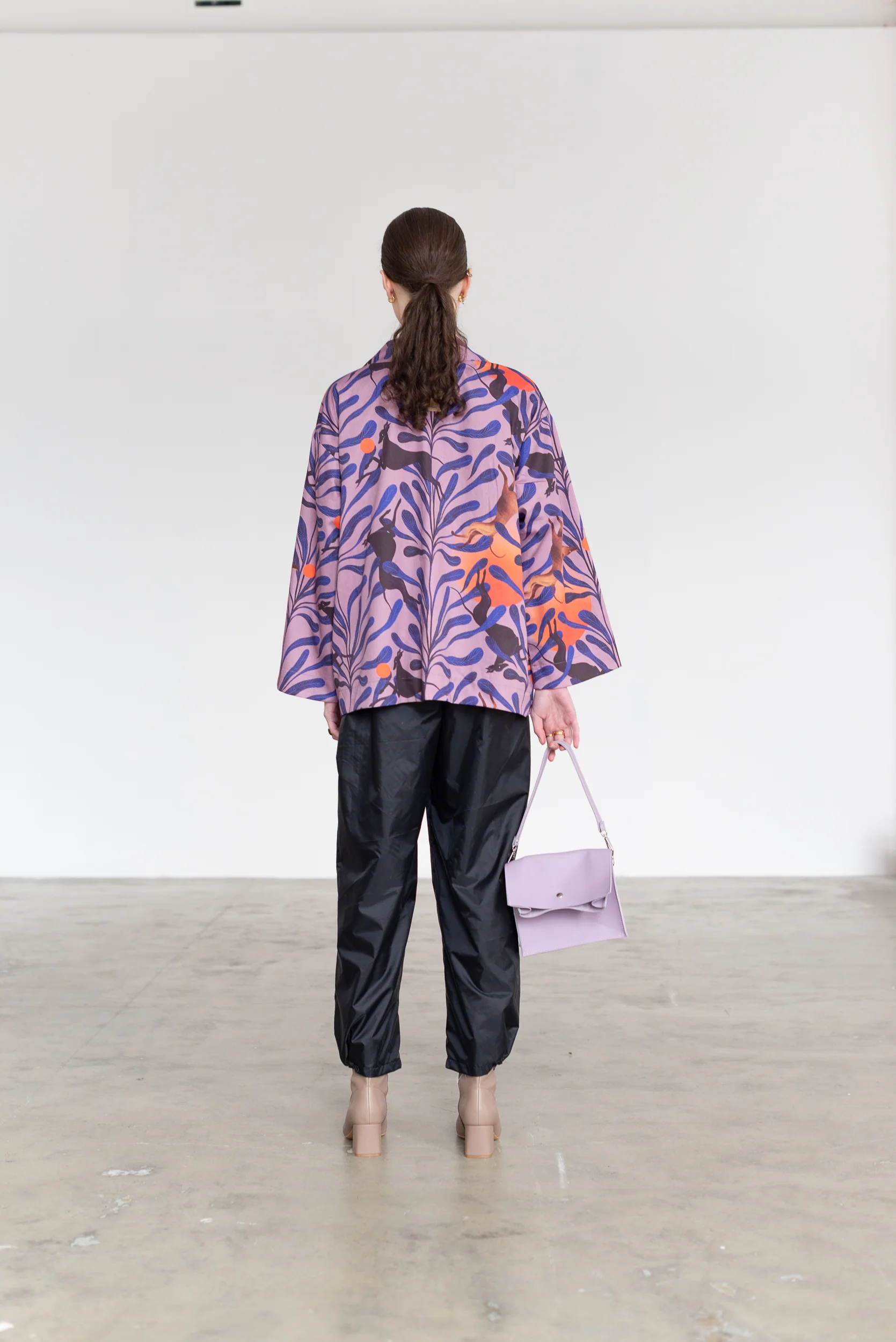Greyhound Night Kimono