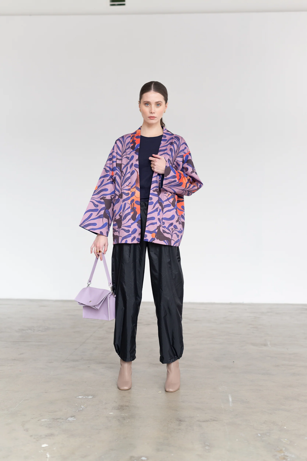 Greyhound Night Kimono