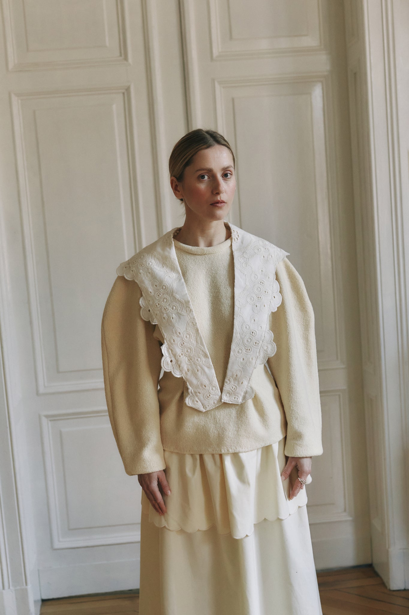 Vintage Embroidered Collar