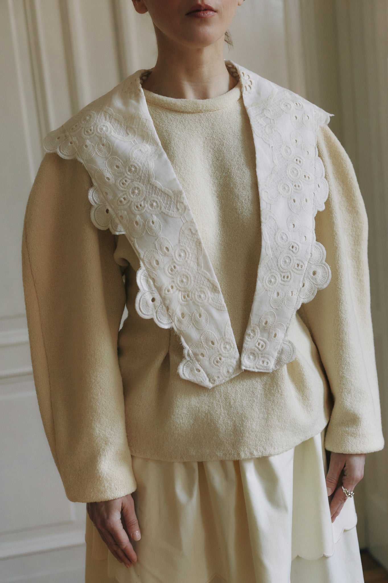 Vintage Embroidered Collar