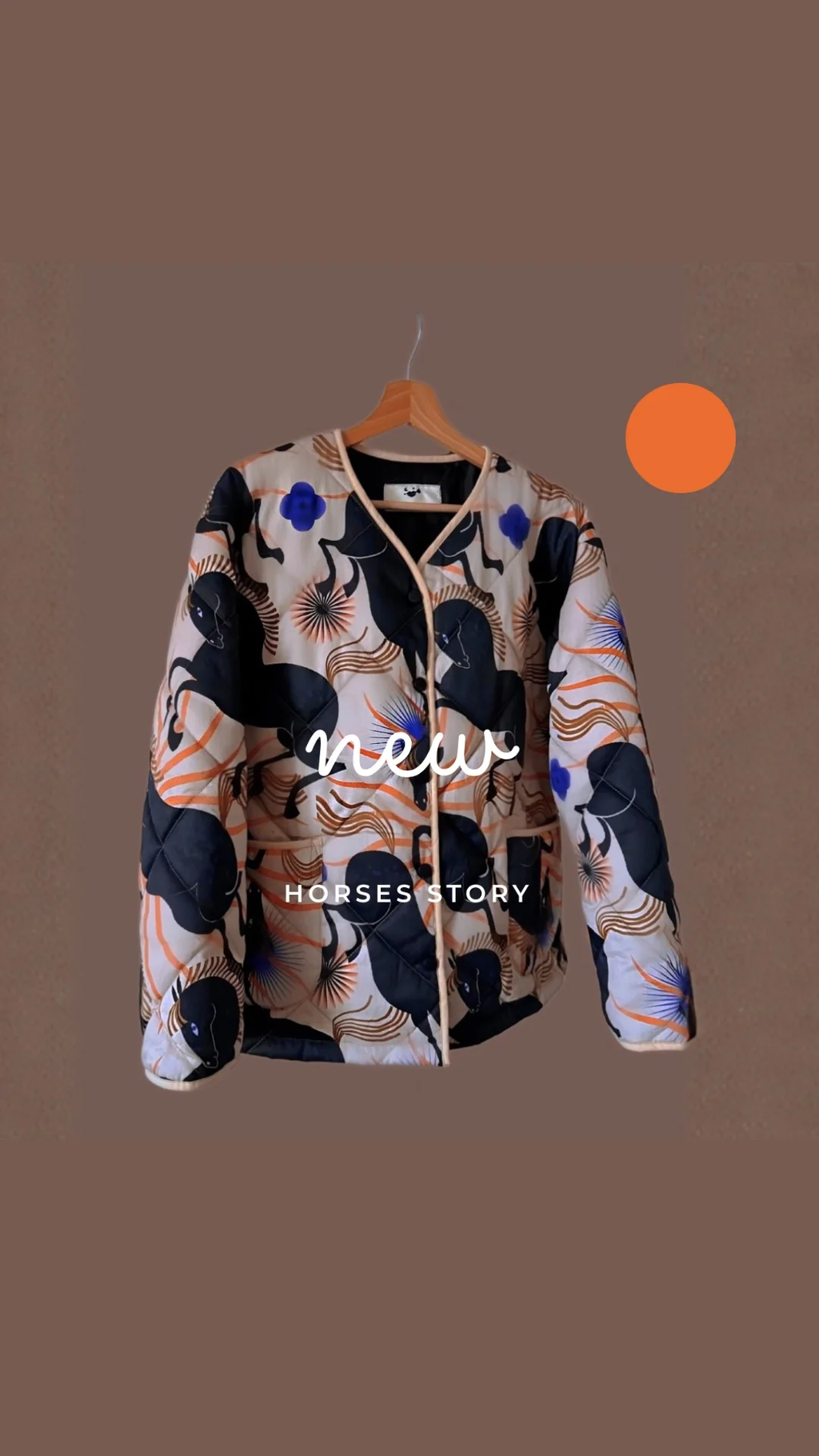 Horses Warm Jacket
