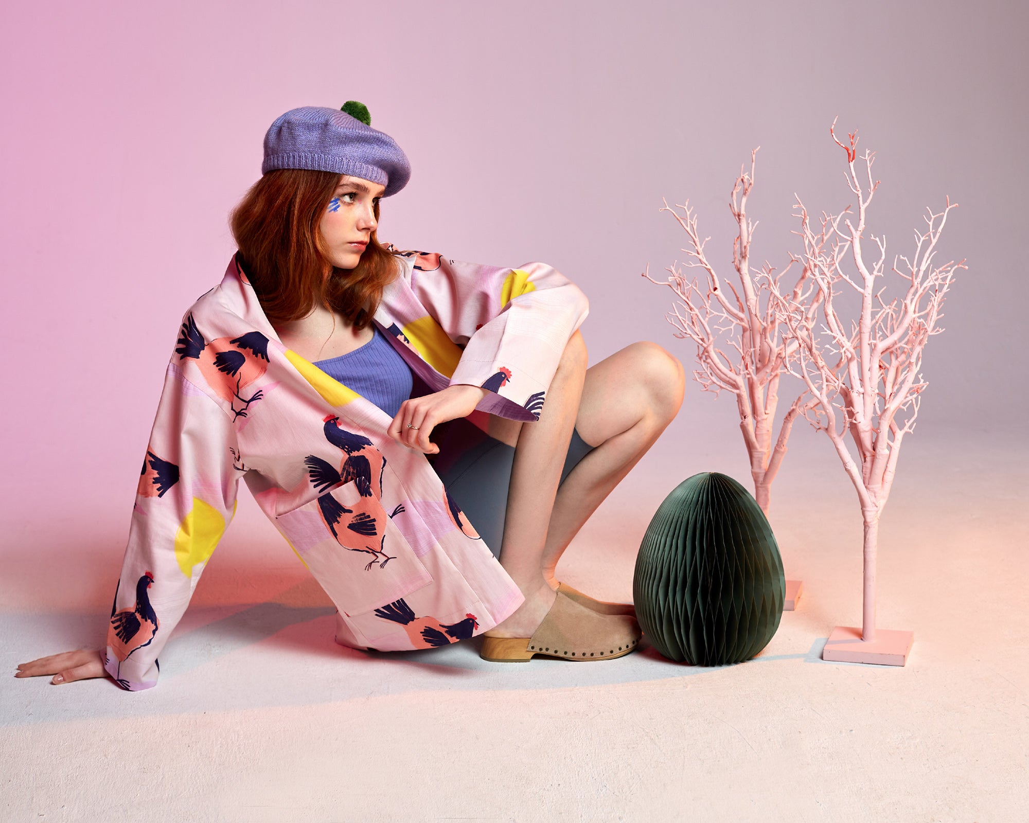 Ballad of the Hens Kimono