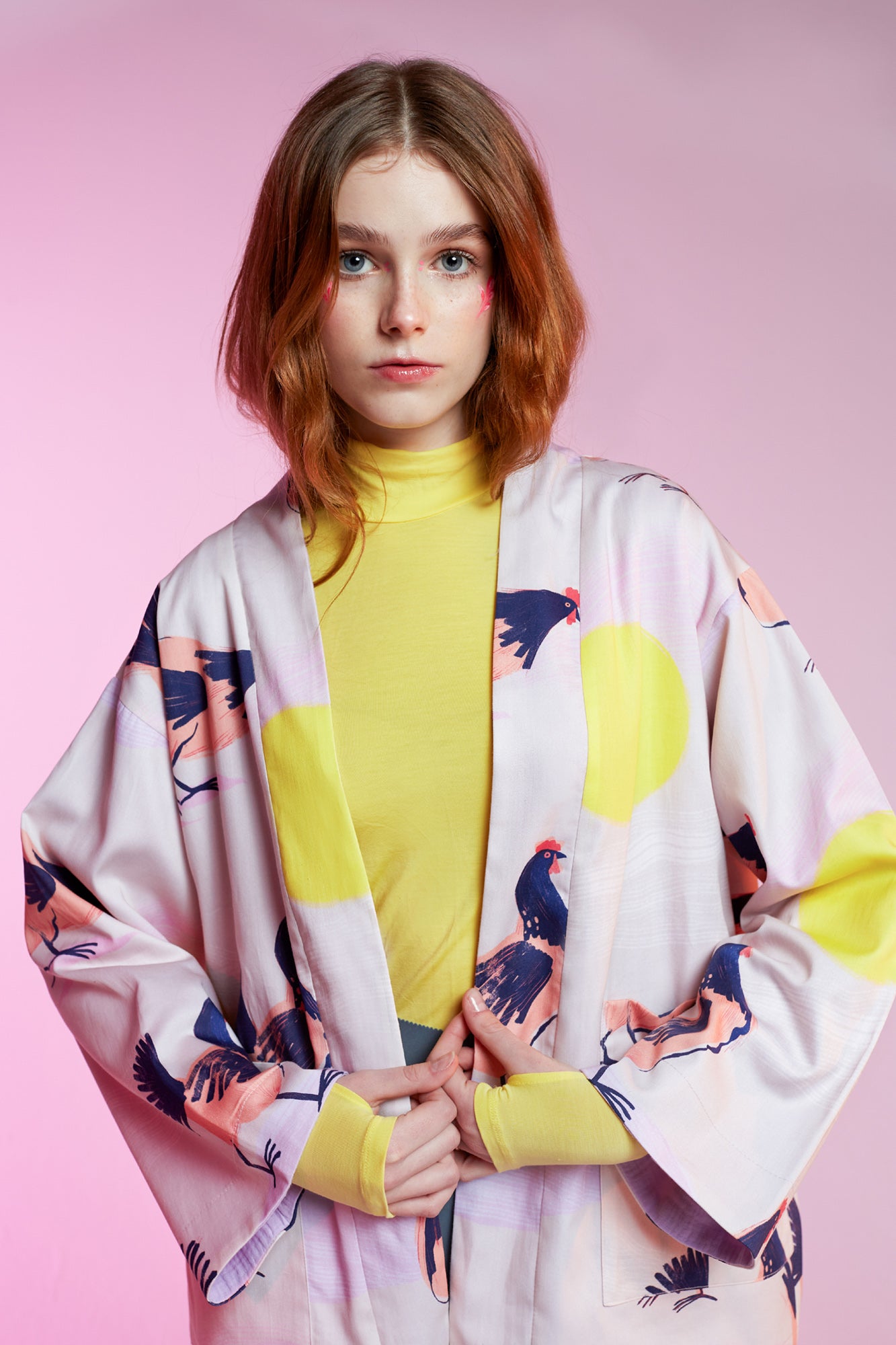 Ballad of the Hens Kimono