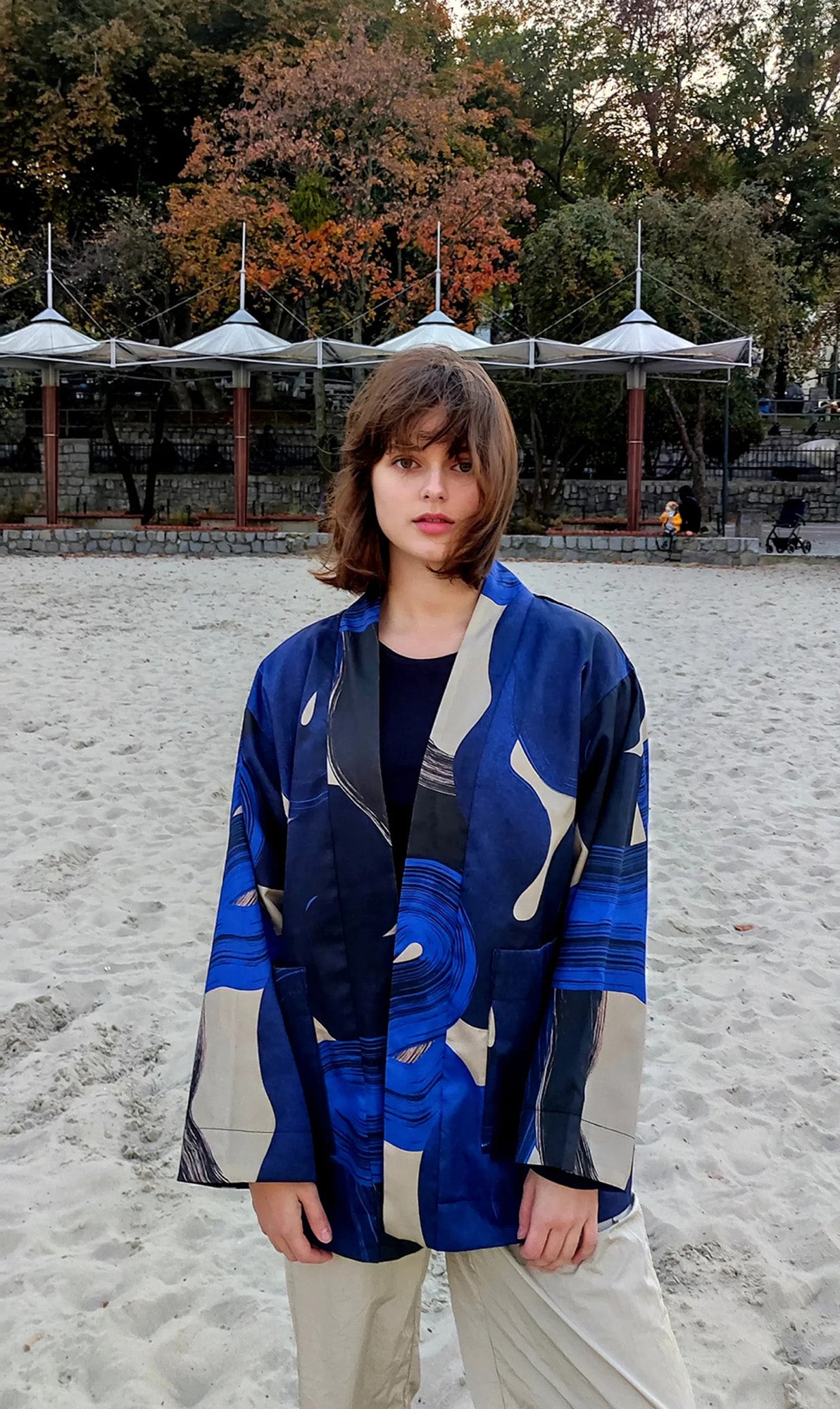 Blue Rothko Kimono