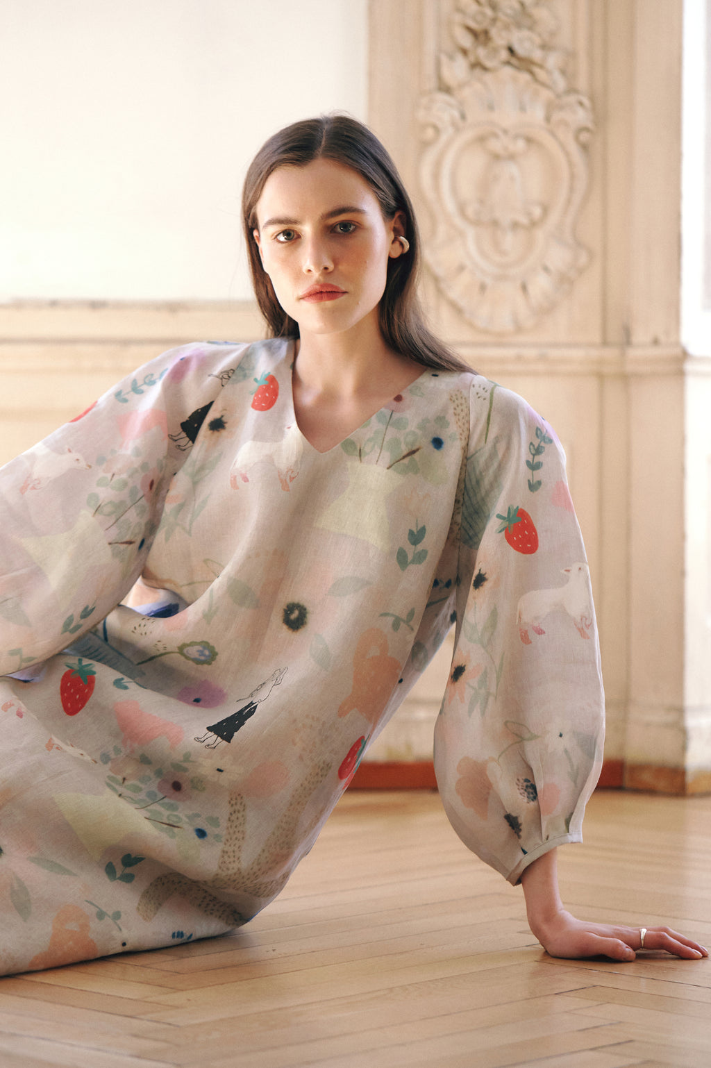 Stella Linen Dress
