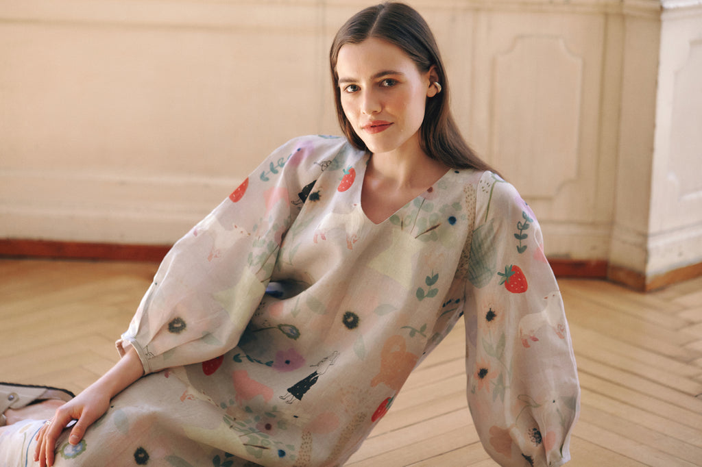 Stella Linen Dress