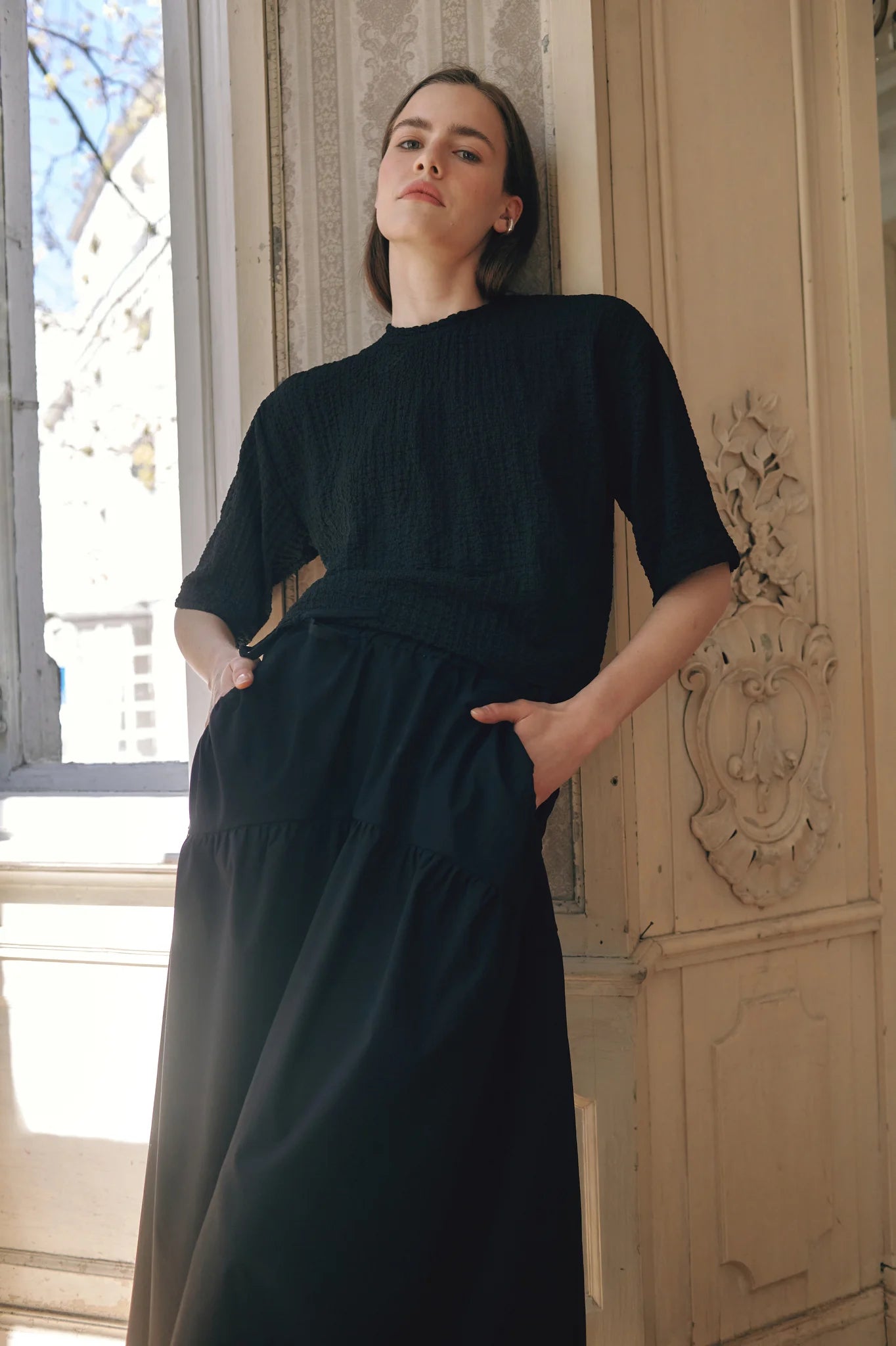Black Penelope Skirt