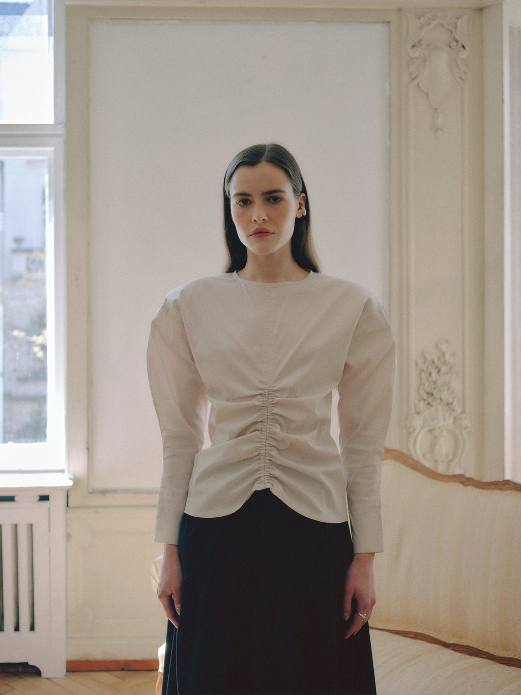 Off-White Cotton Shirt