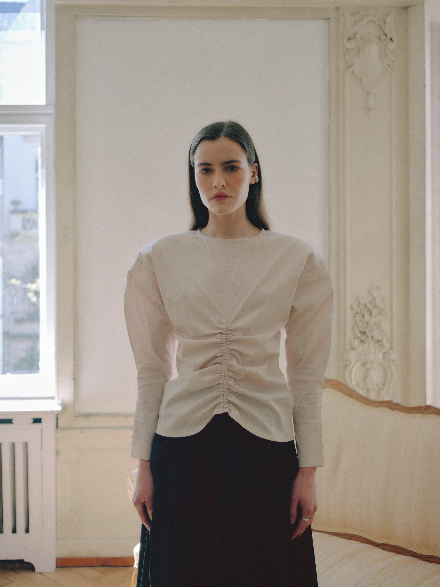 Off-White Cotton Shirt