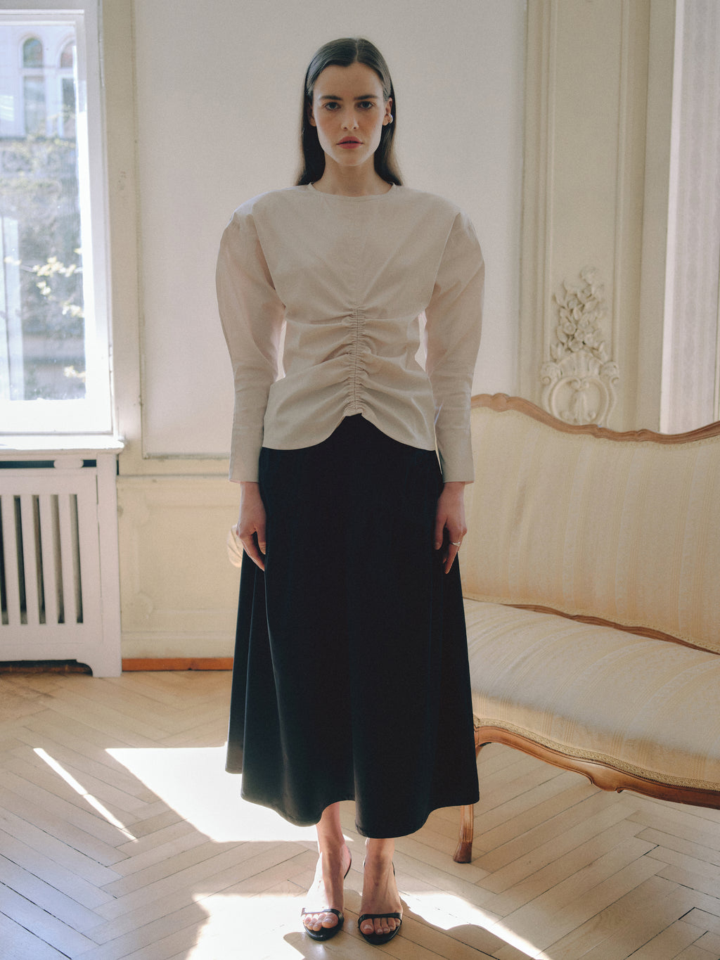 Off-White Cotton Shirt