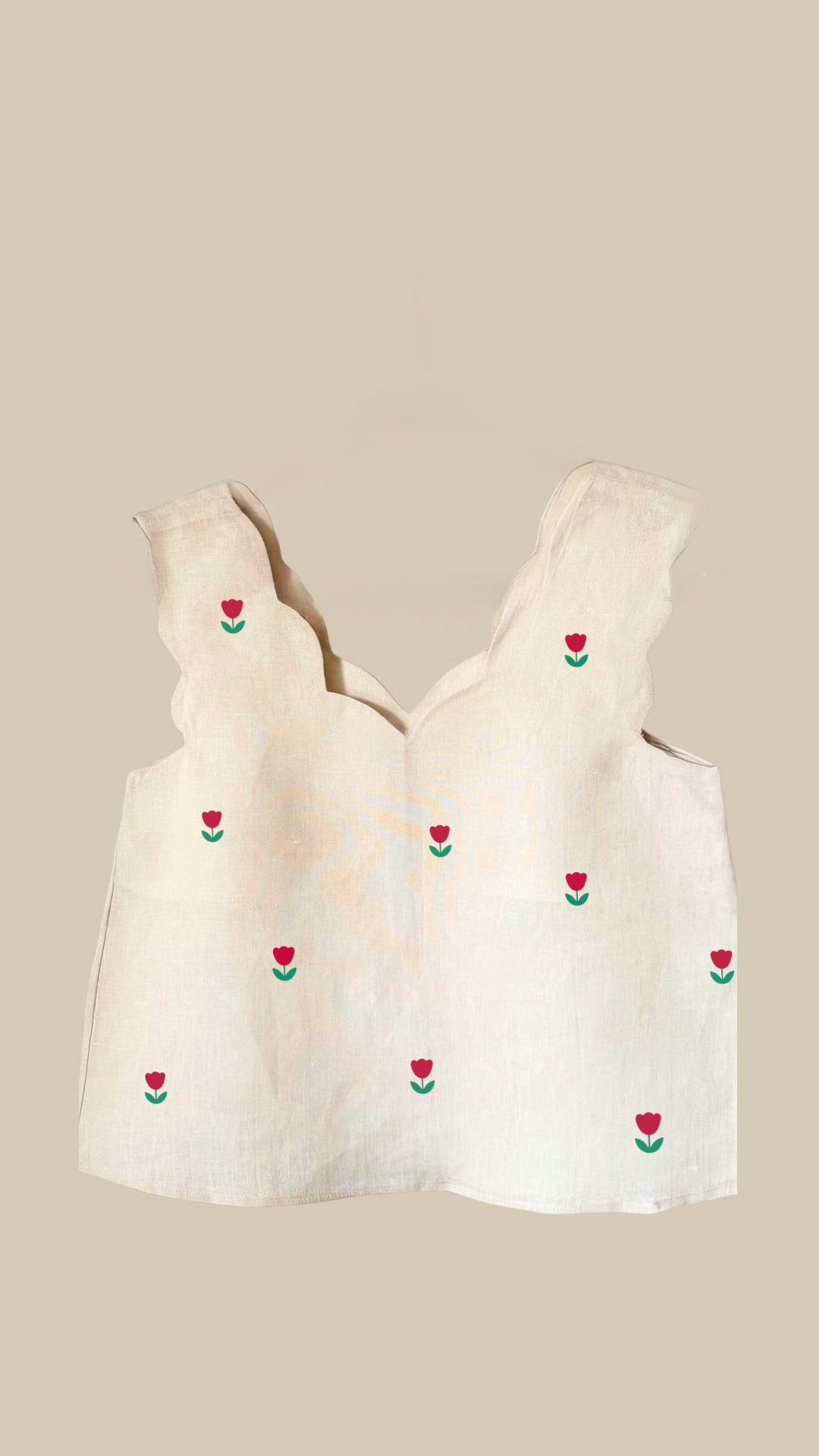 Butter Tulip Linen Top